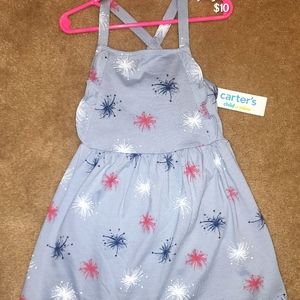 Brand new adorable girls 4t toddler 4th of July dress